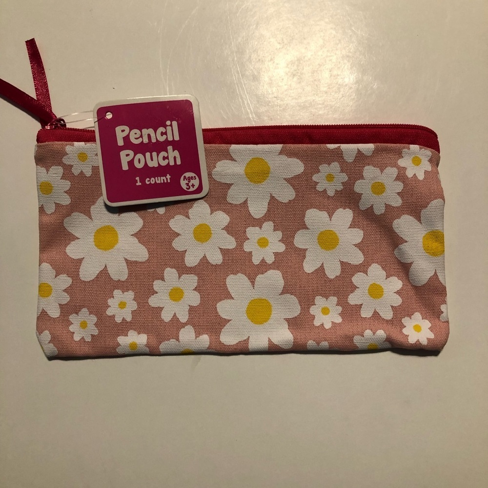 Pencil pouch Daisies Daisy graphic NWT - Picture 2 of 14